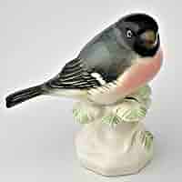 ドイツ製 フォルクシュテット 鷽 うそ 鳥 小鳥 フィギュリン Amazon.co.jp: L22 ドイツ製 フォルクシュテット Volkstedt 鷽